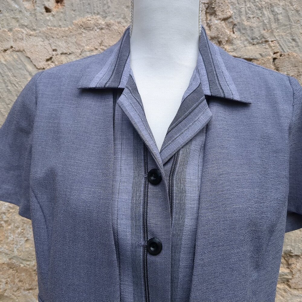 Perceptions Gray Pantsuit Vintage - image 4